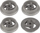 4PCS Mining Ore Small Track Mine Cart Wheel Cast Iron 7 1/4 Diameter For Lg. Fixed Price $148.99.