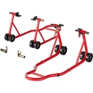 Motorcycle Front & Rear Stand Set 440 Lbs Forklift Paddock Wheel Spoolift. Fixed Price $59.95.