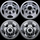 4 Chrome 2011-2026 Silverado 3500 17" Dually Wheel Simulators Rim Liners. Fixed Price $389.99.