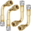Mellbree 4-PACK Tire Valve Extension, 90 Degree Schrader. Fixed Price $18.29.