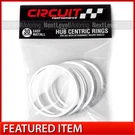 Circuit Performance 108 / 78.1 Aluminum Hub Centric Rings (set Of 4). Fixed Price $33.95.