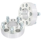 2PC 1.5" 5X4.5 Lug Wheel Spacers 14X1.5 70.5MM Sliver Ford Lincoln. Fixed Price $44.39.