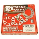 Trans-dapt Performance Products 7108 Disc Brake Spacer. Fixed Price $20.62.
