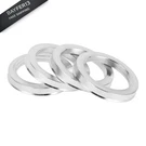 Infinauto Hub Centric Rings, 56.1MM Id 74.1MM, Silver Tone. Fixed Price $13.78.