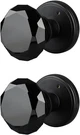 Vintage Black Crystal Door Knobs - 2 Pack Decorative Glass For Home. Fixed Price $99.99.
