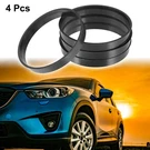 71.5MM Od To 67.1MM Id Universal Car Hub Centric Rings Plastic Black - Pack Of 4. Fixed Price $11.29.