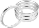 Autohaux 4PCS Od 66.6MM Id 60.1MM Aluminum Alloy Car Hub Centric Rings.... Fixed Price $16.88.