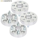 Silver Wheel Spacers 4X100 12X1.5 Studs 1.25" Ford Kia Mazda Toyota Scion. Fixed Price $63.42.
