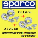 Sparco Spacers 16 + 20MM Honda Civic Prelude Crv Hrv. Fixed Price $207.26.