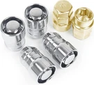 Wheel Locking Lug Nuts, Chrome 1.5" Length Cone Seat M14X1.5 Locks + 2 Key. Fixed Price $32.34.