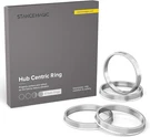 Hubcentric (pack Of 4) - 56.1MM Id To 57.1MM Od Silver Aluminum Hubrings. Fixed Price $18.97.