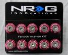 Nrg Red Piece Fender Washer Kit FW-100RD. Fixed Price $43.29.