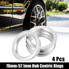 4PCS Od 76MM Id 57.1MM Auto Car Hub Centric Rings Wheel Bore Center Spacer. Fixed Price $30.29.