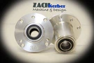 Front Wheel Hubs Cnc Machined Billet Aluminim 3/4". Fixed Price $88.00.