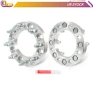 Pair 1" Thick 8X6.5 14X1.5 Wheel Spacers For Chevy Silverado Gmc Sierra 2500 Hd. Fixed Price $58.78.