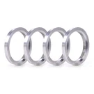 Zhteapr 4PC Wheel Hub Centric Rings To OD=73.1MM ID=56.1MM - Alumin.... Fixed Price $27.69.