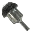 Osborn 1-1/4" Circular Crimped Wire End Brush .005" Steel Shank Usa. Fixed Price $14.99.