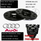 2PC Fit Audi/porsche 10MM Hub Centric Wheel SPACER5X112 CB66.56MM+BALL Seat Bolt. Fixed Price $71.99.