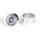 Trail Components Top Cap & Spacer Kit - Silver (raw). Fixed Price $28.00.