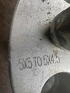 Aluminum, Hotrodder Special Wheel Spacers/ Adapter/spacers, Never Installed. Fixed Price $69.00.