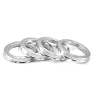 Dcvamous Alloy Aluminum Hub Centric Rings To 63.4MM 73.1MM, Silver. Fixed Price $20.70.
