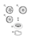 Genuine Mopar Compact Spare Spacer 4726604AA. Fixed Price $66.40.