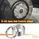 4PCS Od 75MM To Id 66.1MM Aluminum Alloy Car Hub Centric Rings Wheel Spacer. Fixed Price $18.04.
