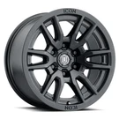 Icon Alloys Vector 17X8.5 6X5.5 25MM Satin Black 2417859057SB. Fixed Price $288.80.