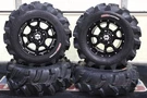 Yamaha Big Bear 350 25" Executioner Atv Tire & Cobra Blk Wheel Kit SRA1CA. Fixed Price $969.98.