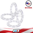 4PCS 1/2" 6X5.5 To Wheel Spacers For Cadillac Chevrolet Gmc Silver. Fixed Price $40.92.