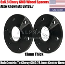 2PC 6X5.5 Hub Centric Wheel Spacers 1/2" (13MM) For Chevy 1500 Gmc 78.1MM Cb. Fixed Price $50.95.