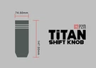 Phase Titan Edition Aluminum Knob M12 X 1.25 Shifter Thread. Fixed Price $40.00.