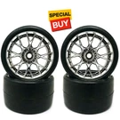 Sweep Racing Src Monster Truck Vht Crusher Belted Tire Silver Wheel (4PCS) Set. Fixed Price $139.95.