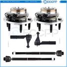 Front Tie Rod End Steering Link Wheel Hub Bearing For 2007-2013 Silverado 1500. Fixed Price $122.92.