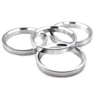 Dcvamous Alloy Aluminum Hub Centric Rings To 64.1, Set 64.1MM 72.6MM. Fixed Price $17.57.