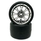 Sweep Racing Src Monster Truck Vht Crusher Belted Tire Silver Wheel (2PCS) Set. Fixed Price $69.95.