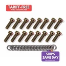 Weld P650-3005, Set Of 16 Cadmium Steel Beadlock Bolt Kit For 13IN & 15IN Wheels. Fixed Price $41.25.