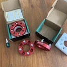 Set Of 4, Yht Auto Wheel Spacers, 4X110/74MM/10X1.25/1 Red. Fixed Price $59.95.
