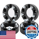 Dcvamous 4PC Black 5X5.5 5X139.7 Wheel Spacers 1.5 Inch 1/2 Studs Compatible. Fixed Price $118.03.