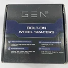 Gen 2 Bolt On Wheel Spacers 5X160 65.1 Bore 14X1.5 Black. Fixed Price $64.99.