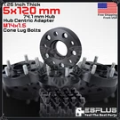 4 Pc Bmw 1.25" 5X120 Hub Centric Wheel Adapter Fit 2007-2018 X5 & 2008-2019 X6. Fixed Price $98.09.
