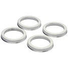 Dcvamous Alloy Aluminum Hub Centric Rings To 130.8MM 124.1MM, Silver. Fixed Price $47.00.