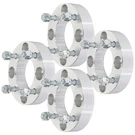 4PCS 1.25" 4X4.5 12X1.5 Studs Wheel Spacers For Honda Hyundai Suzuki Mitsubishi. Fixed Price $68.70.