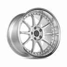 Esr CS12 18X9.5 +22 5X114.3 Silver W/ Machined Lip (set Of 4). Fixed Price $1212.00.