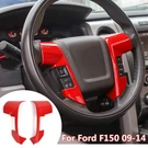For F150 Raptor Steering Wheel Moulding Cover Trims Accessories 2009-2014 Red. Fixed Price $22.89.