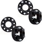 (4) 1.5" 5X5 To For Jeep Grand Cherokee Commander Black 1/2" Wheel Spacers. Fixed Price $86.48.