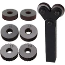 Precision Rotating Head Knurling Tool Set - 7 Durable Steel Wheels, 1.5MM Pitch. Fixed Price $68.59.