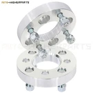 2XSILVER Wheel Spacers 4X100 To 4X108 12X1.5 Studs 1" Thick Fits Chevrolet Aveo. Fixed Price $38.99.