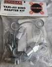 Cragar Wheels Vari-fit Ring Adapter Kit 29427 4.25" B.c. Bolt 12MMX1.25RH Lugs. Fixed Price $38.99.