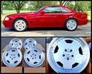 Mercedes Benz Inch Rims Wheels SET4 New 18/8 - 18/9 Fits 129 SL500 Amg. Fixed Price $1195.00.